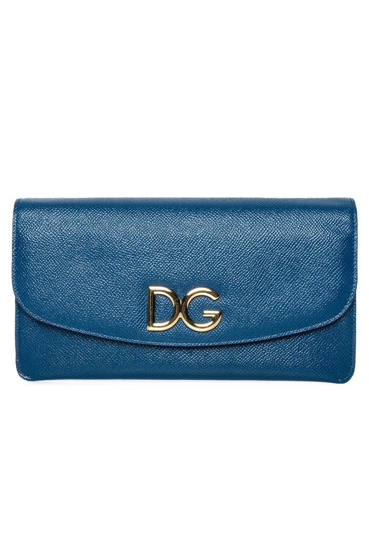 Dolce & Gabbana Logo Flap Clutch