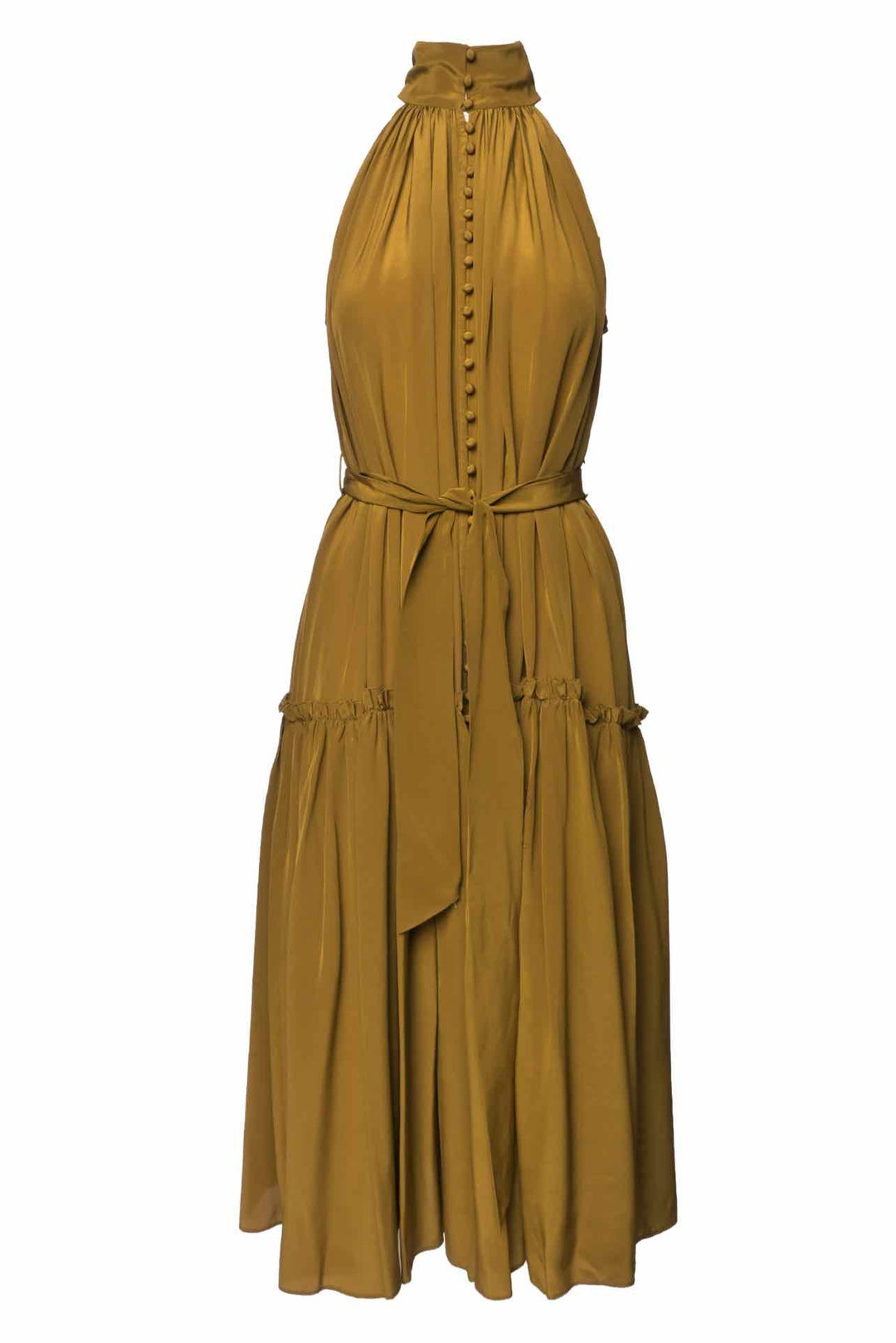 Zimmermann Size 2 Silk Swing Midi Dress