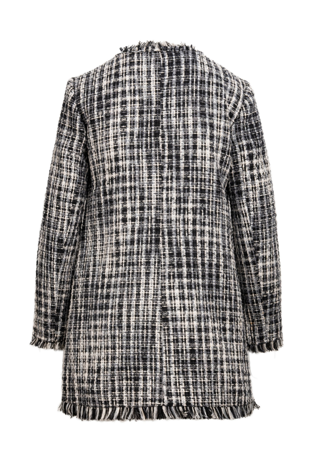 Kate Spade Size 0 Fringe Edge Tweed Coat & Dress Set