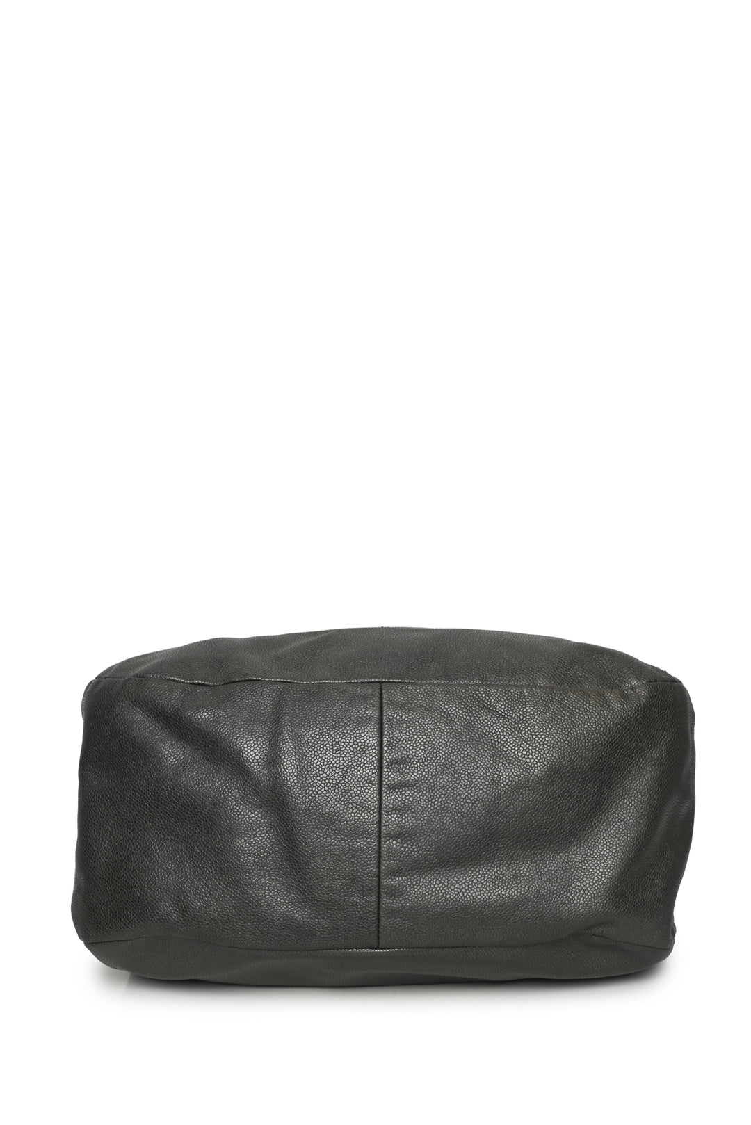 Chanel 2009-2010 Pewter Glazed Caviar Leather 31 Hobo