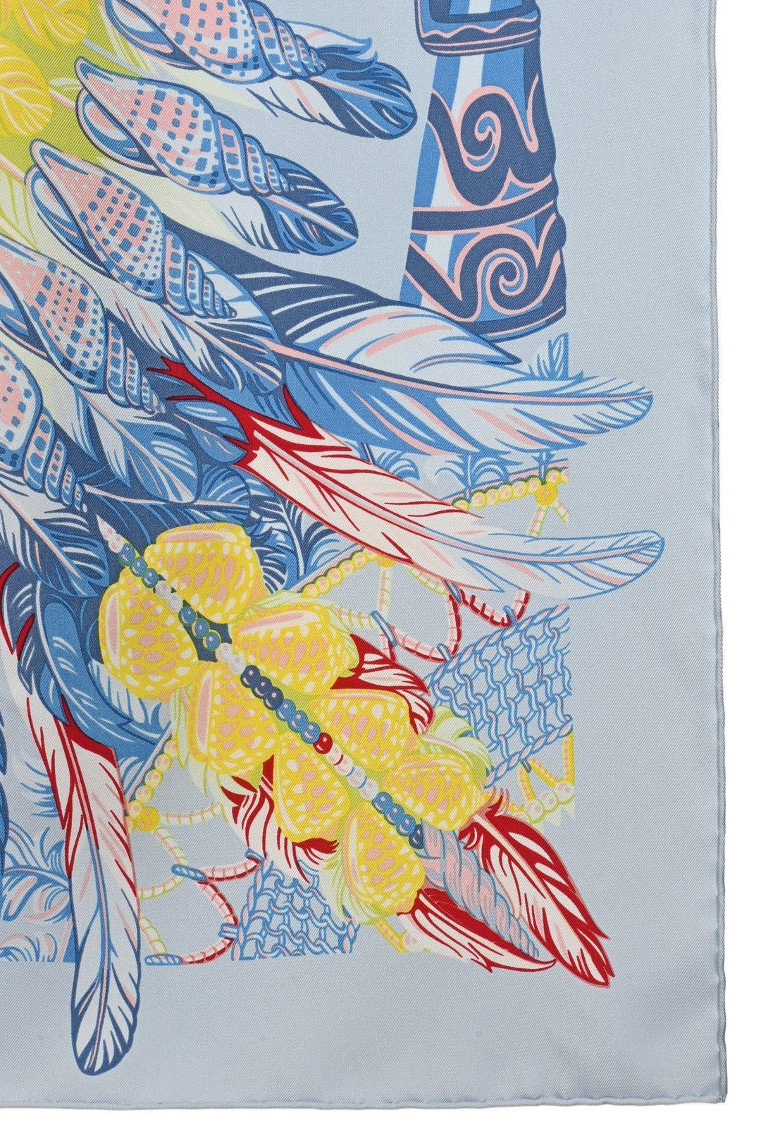 Hermes Danse Pacifique Silk Scarf