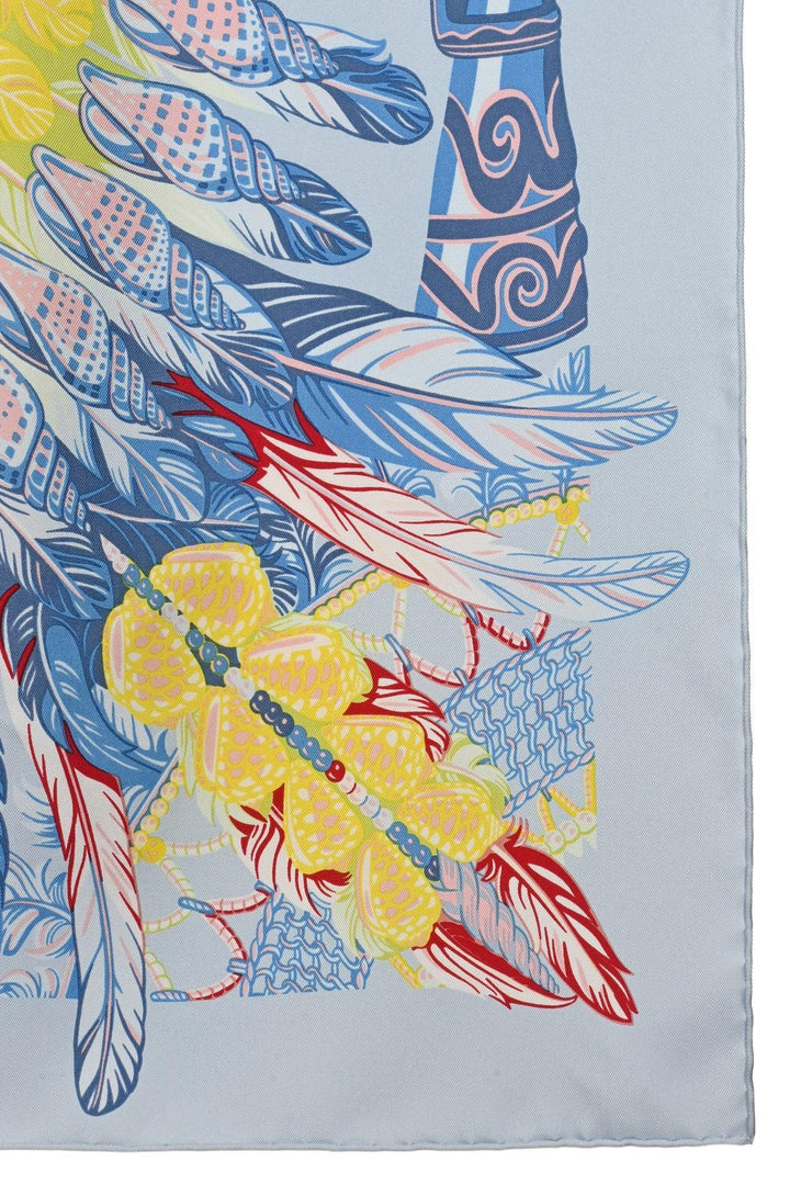 Hermes Danse Pacifique Silk Scarf