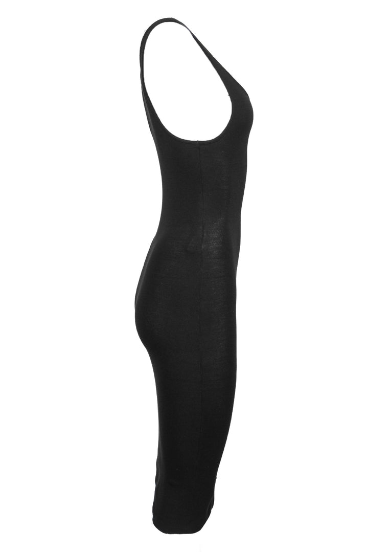 Saint Laurent Size XS 2022 Fine Ribbed Silk Slip Dress