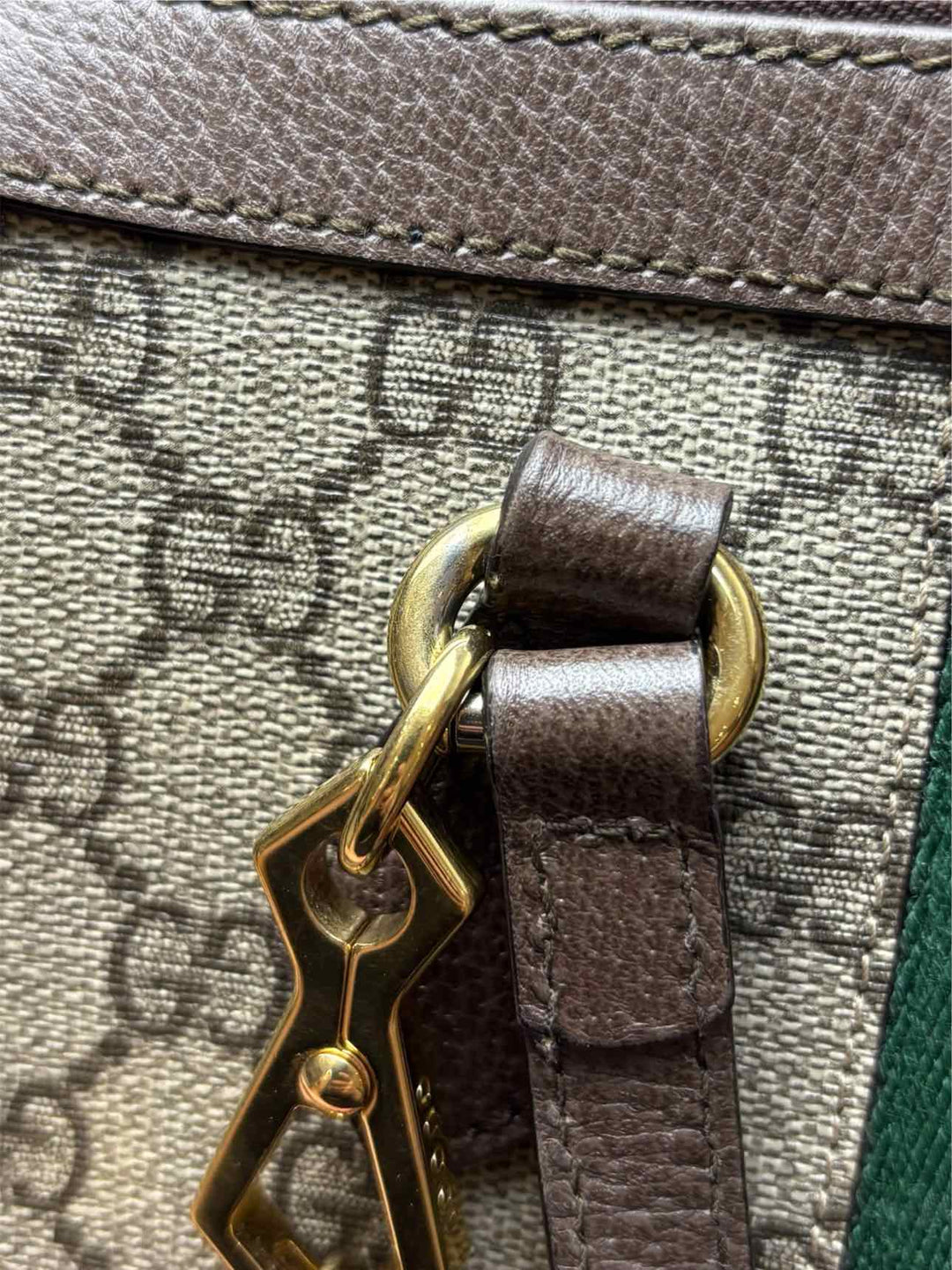 Gucci Ophidia Monogram Coated Canvas Small Tote Purse