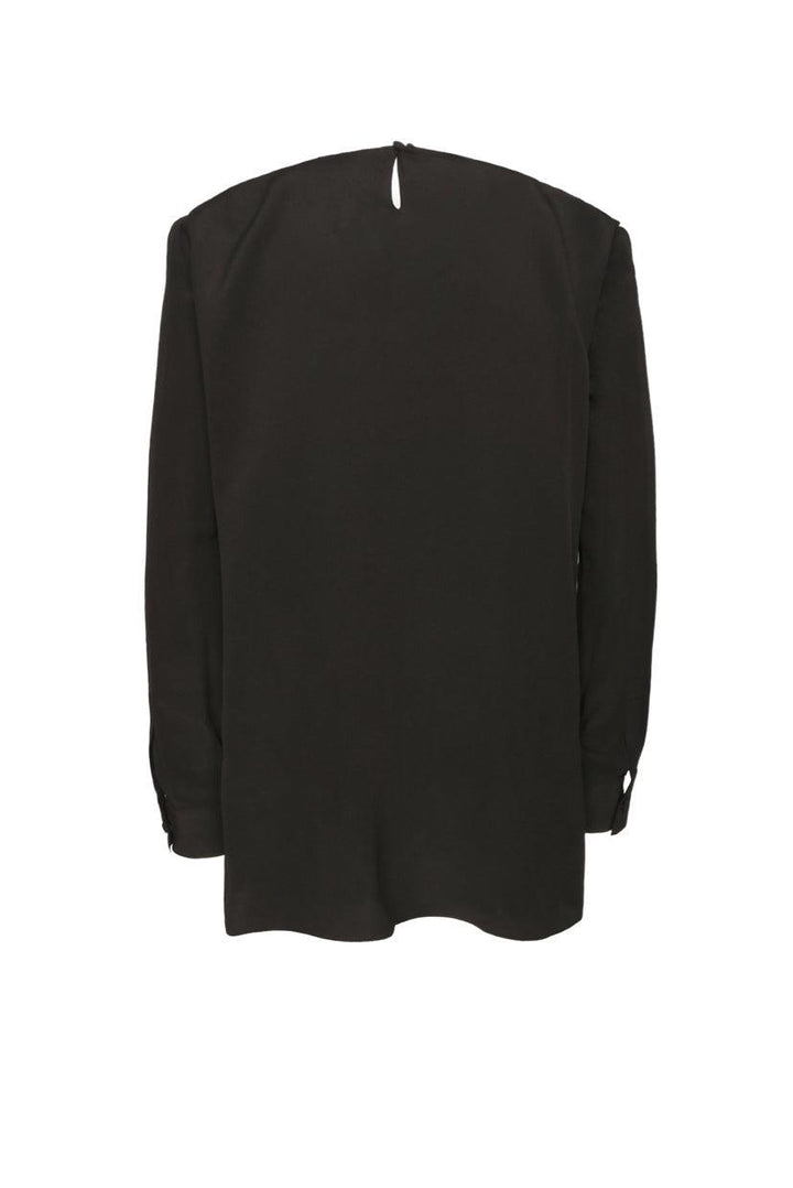 Givenchy Size 38 Asymmetrical Draped Top