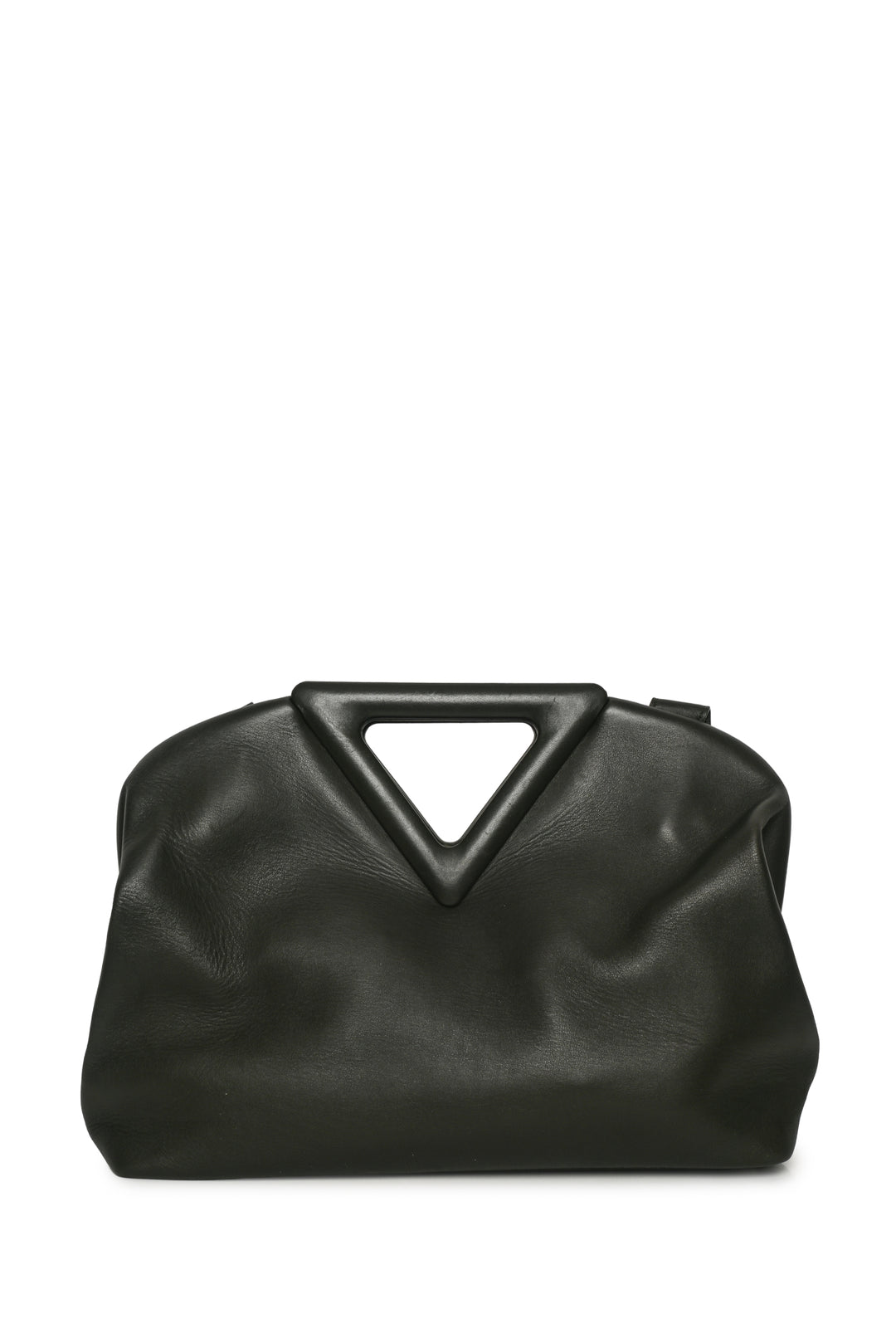 Bottega Veneta Medium Dark Green Nappa Leather The Triangle Bag