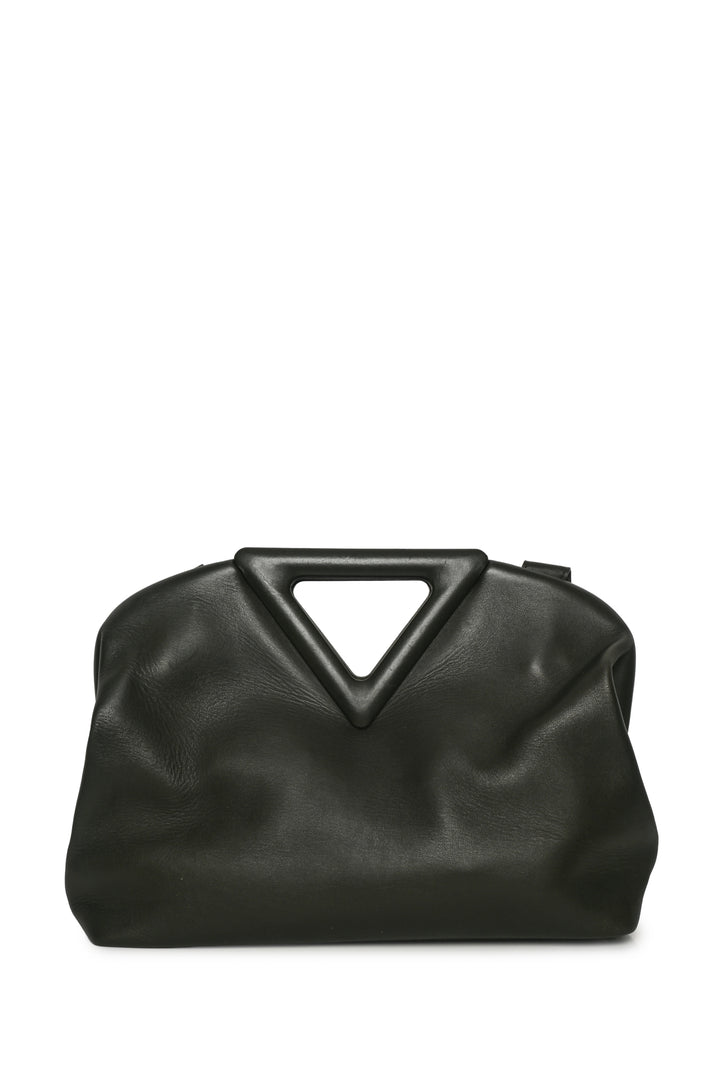 Bottega Veneta Medium Dark Green Nappa Leather The Triangle Bag