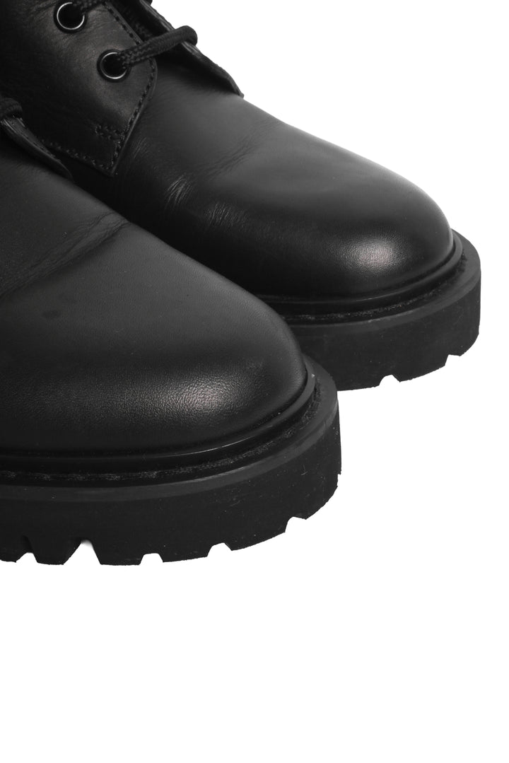 Valentino Size 35.5 Vlogo Combat Ankle Boots