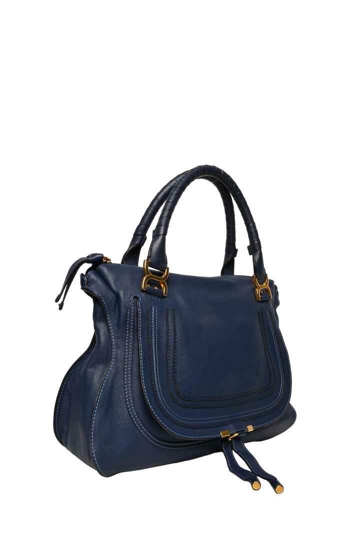 Chloe Large Leather Marcie Satchel
