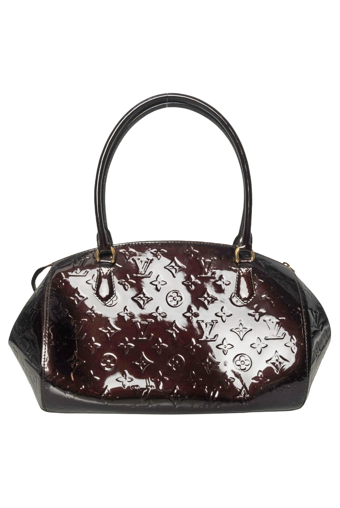 Louis Vuitton 2010 Amarante Monogram Vernis Sherwood GM Purse