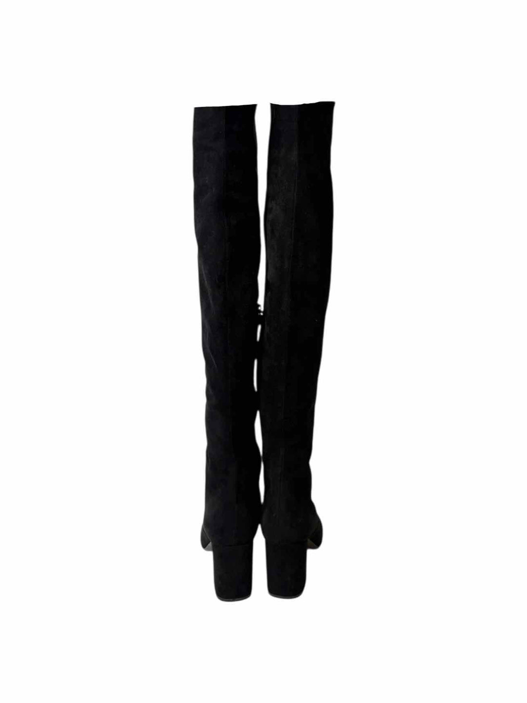 Saint Laurent Size 38 Suede Over the Knee Boots