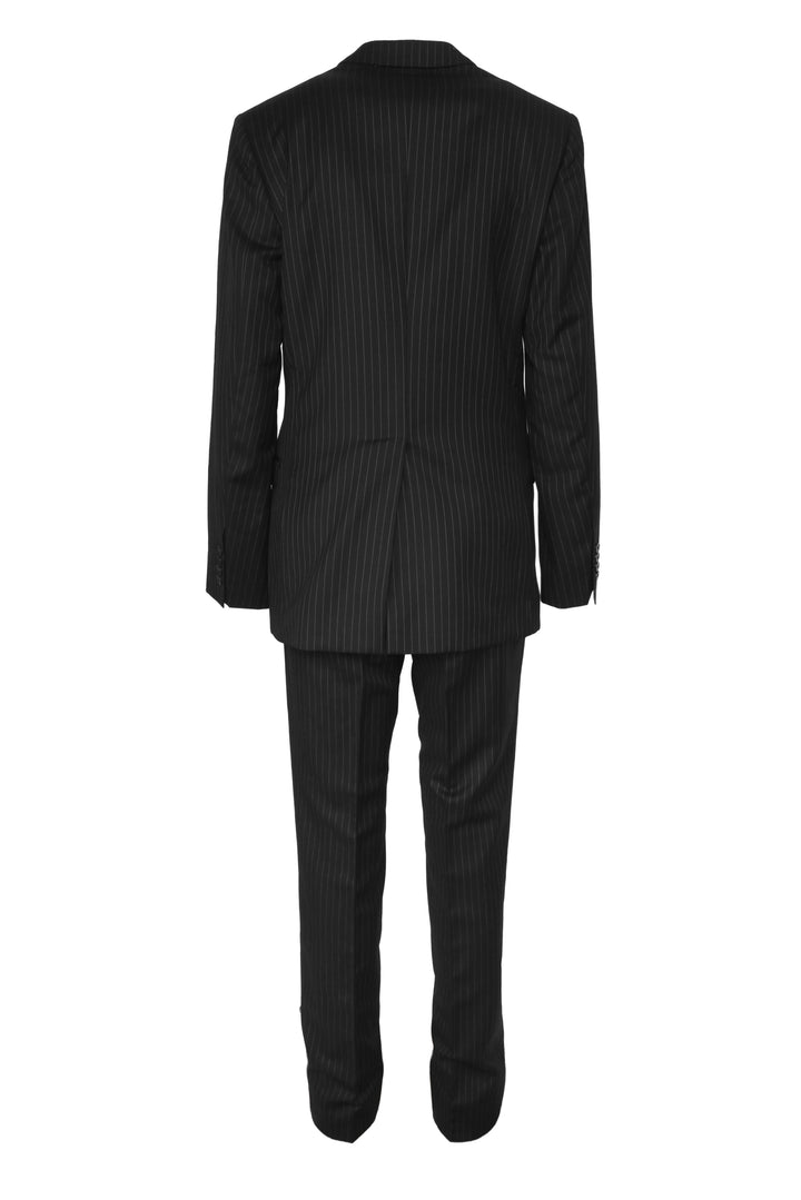 Dolce & Gabbana Size 40 Men's Wool Pinstripe Two-Piece Suit