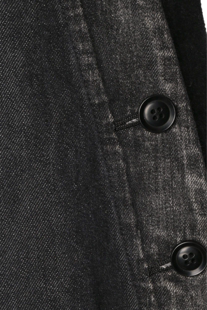 Y's Size 1 Spotted Denim Overalls