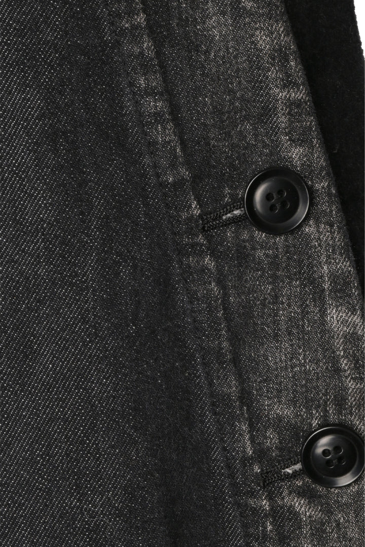 Y's Size 1 Spotted Denim Overalls