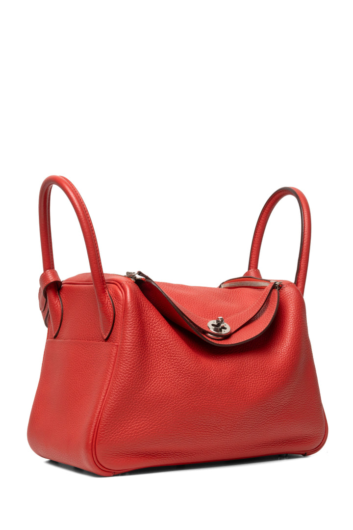 Hermes 2014 Togo Lindy 30 Shoulder Bag