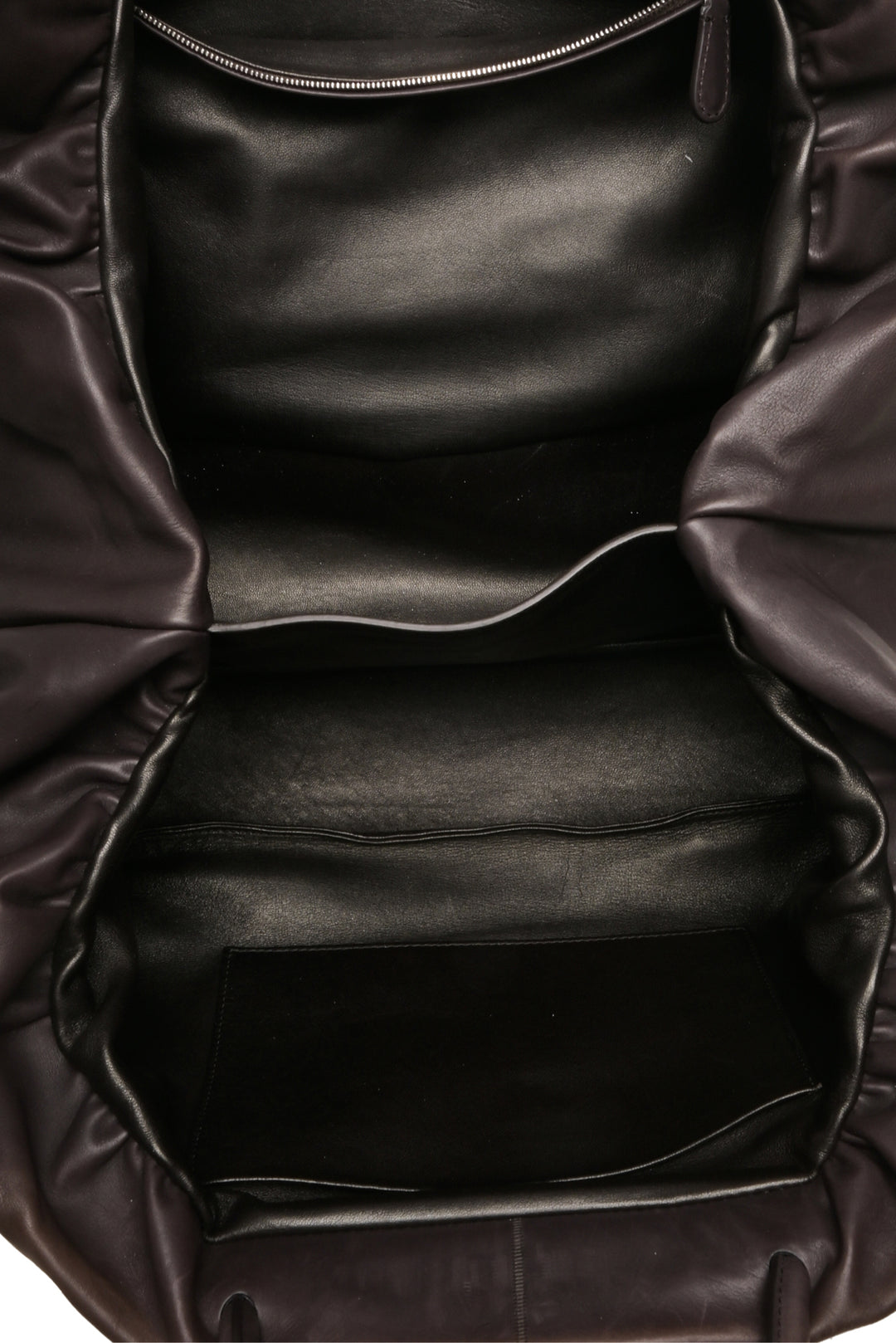 The Row Elio Bourse Leather Tote