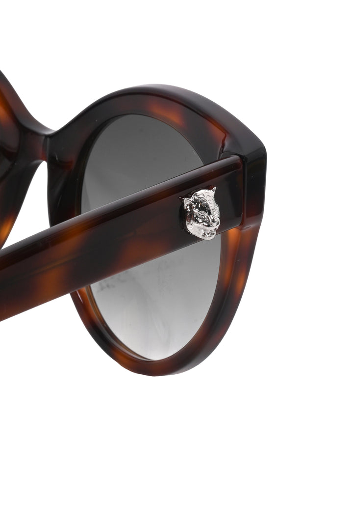 Gucci GG Tortoiseshell Oversized Sunglasses