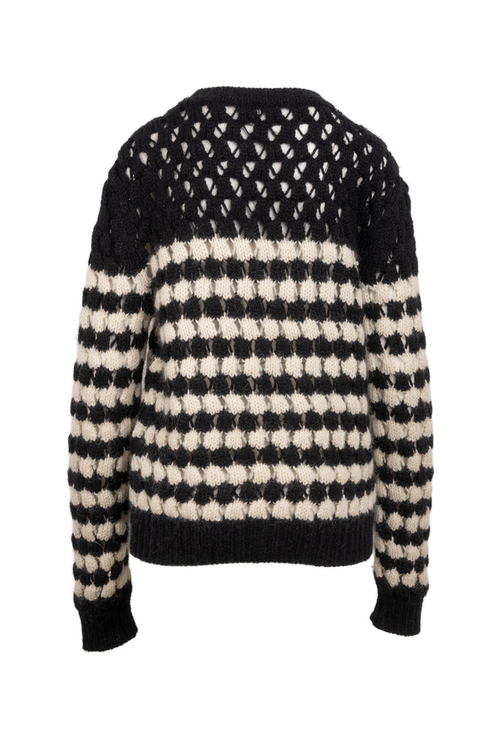 Saint Laurent Size M Men's Striped Sweater