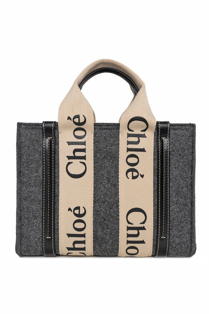 Chloe Small Woody Ribbon Tote