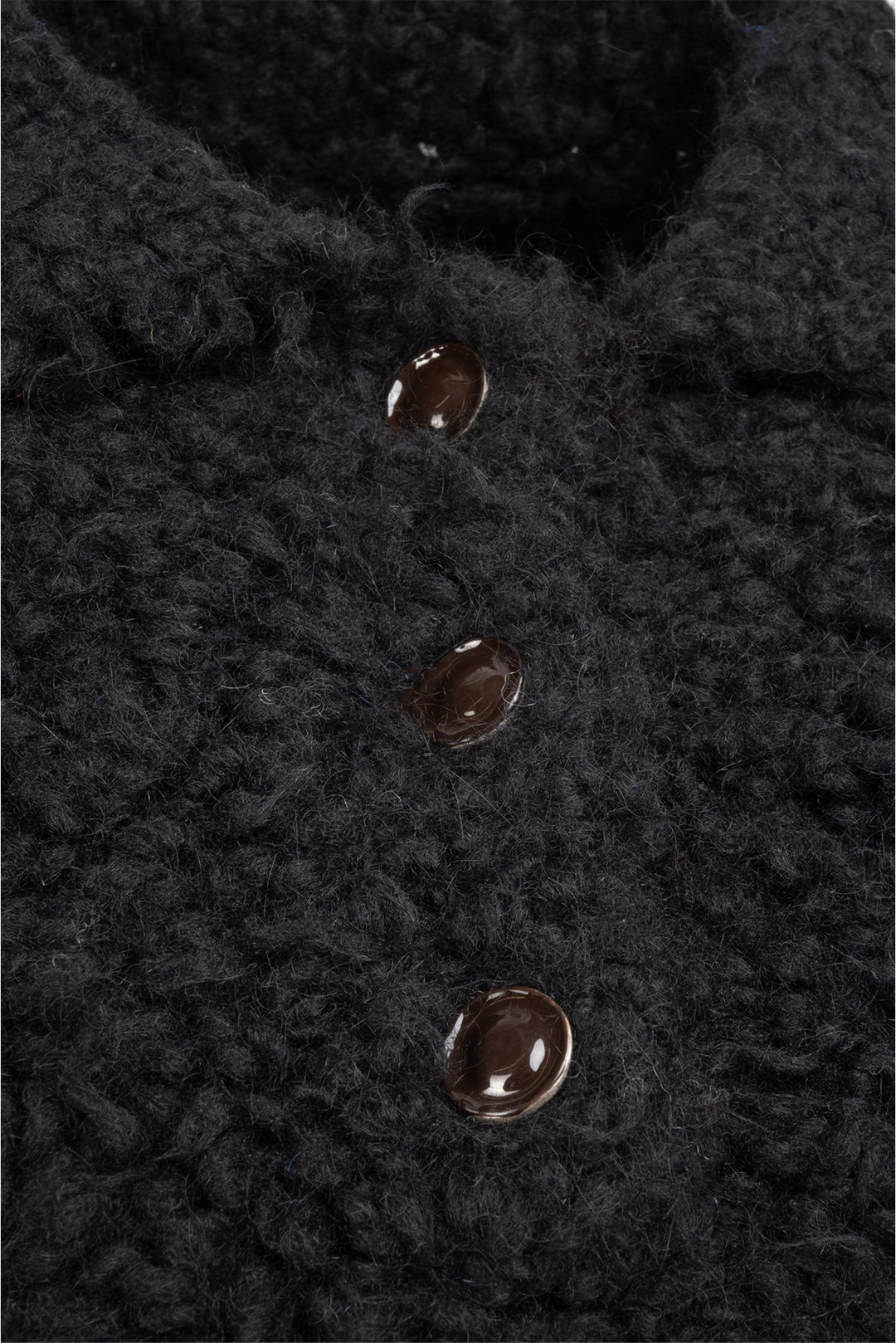 Marni Size 44 Boucle Polo Short Sleeve Top