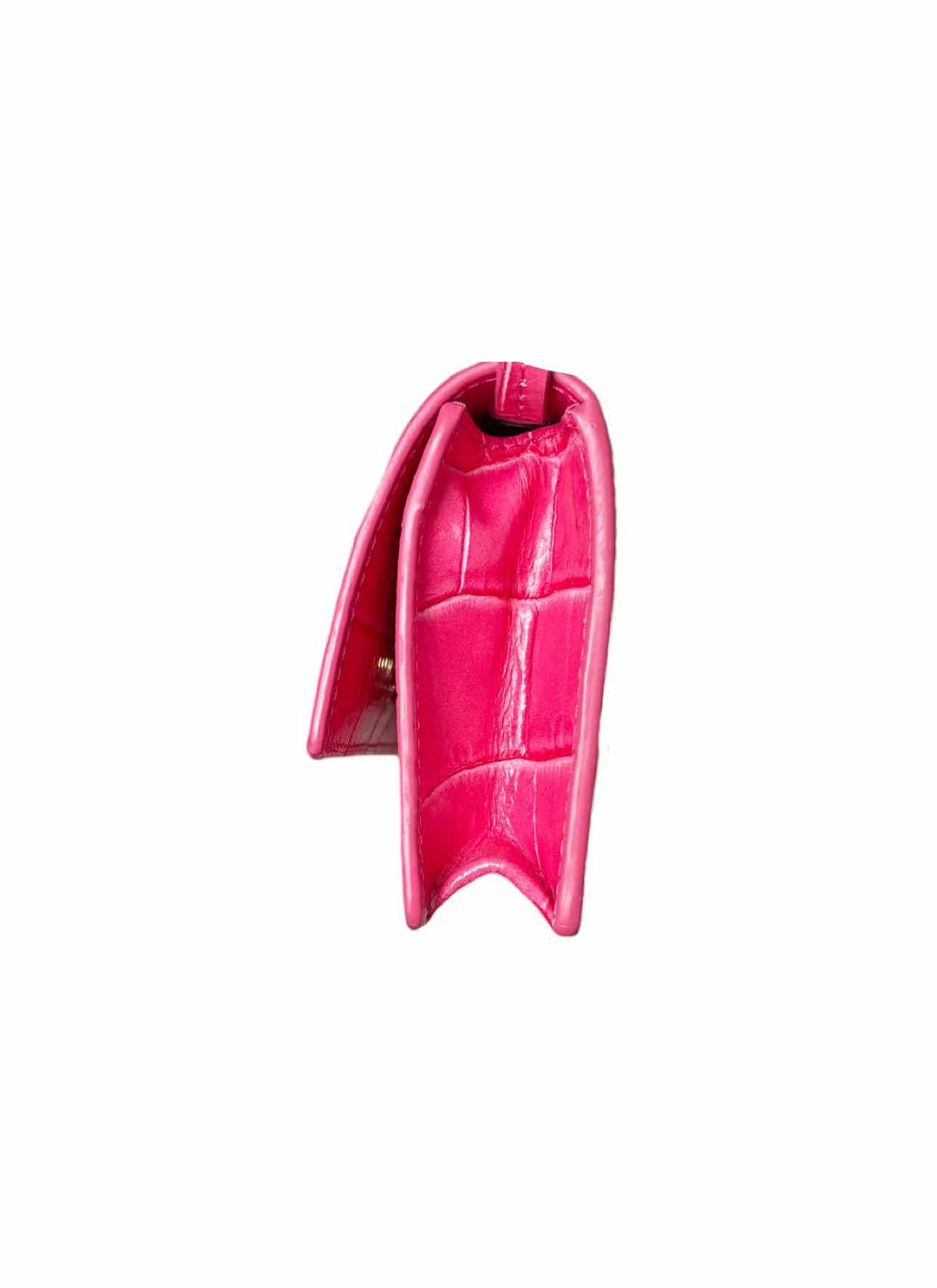 Jacquemus Le Bello Croc Embossed Leather Mini Purse