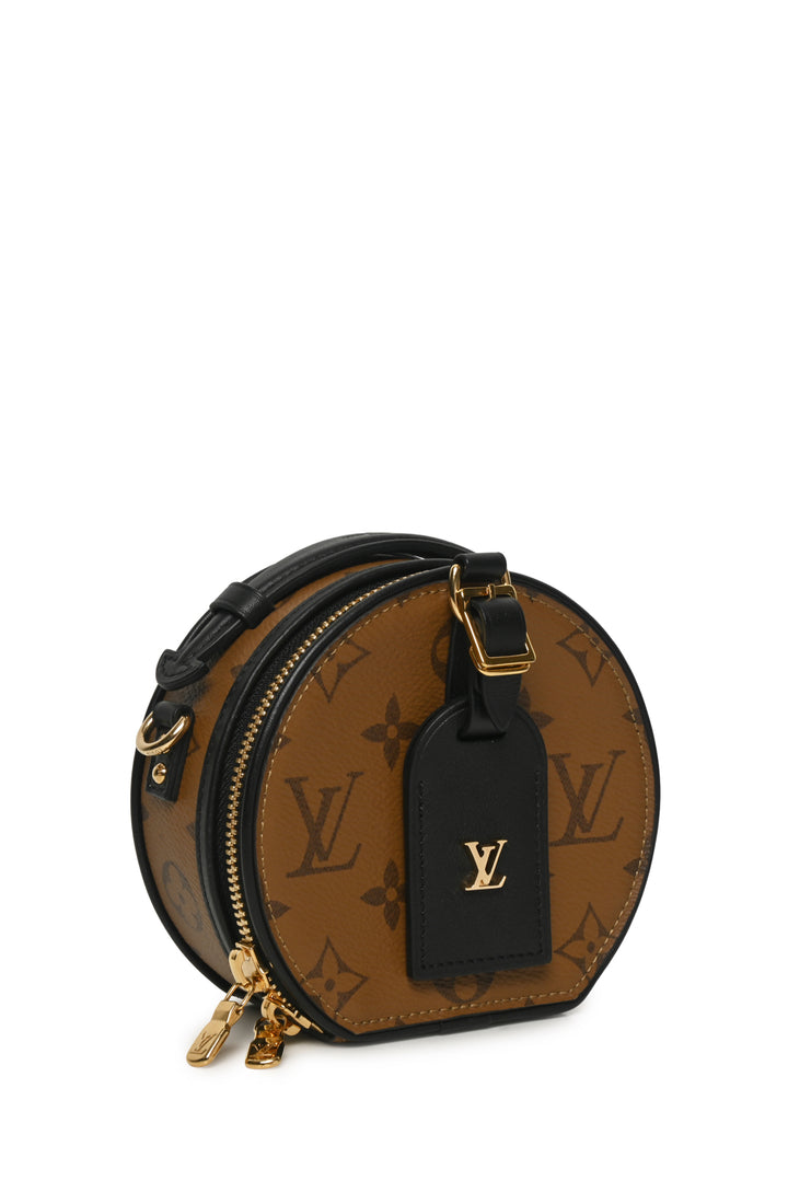 Louis Vuitton 2019 Monogram Reverse Mini Boite Chapeau Crossbody