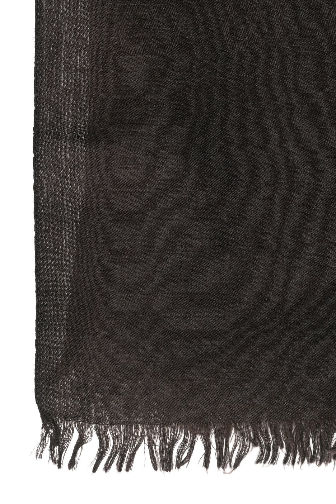 Gucci Wool & Silk GG Scarf