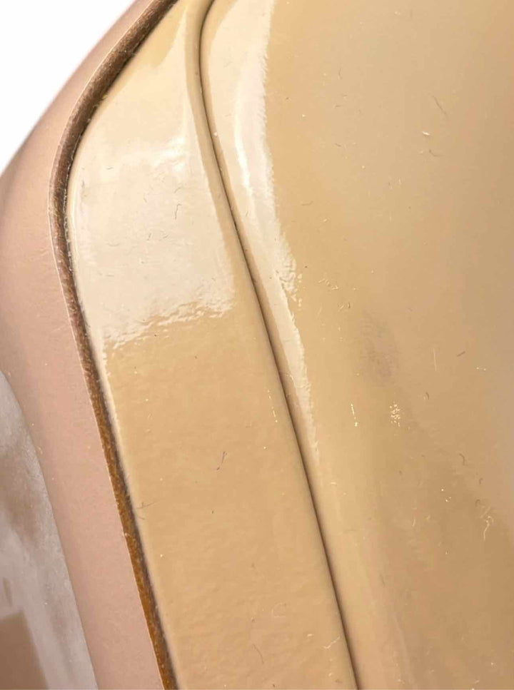 Prada Size 38 Patent Leather Platform Pumps