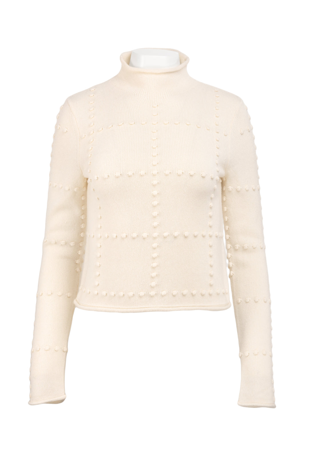 Guest in Residence Size S Popcorn Turtleneck Top