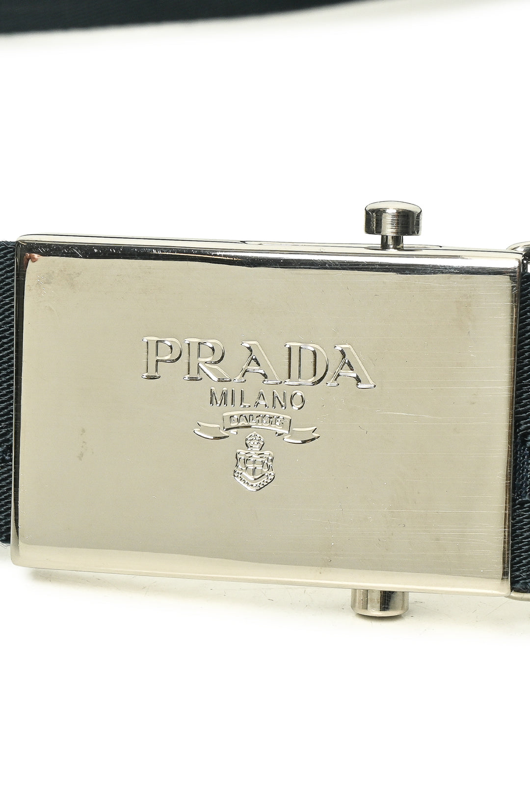 Prada Men's Nastro Nylon Web Belt