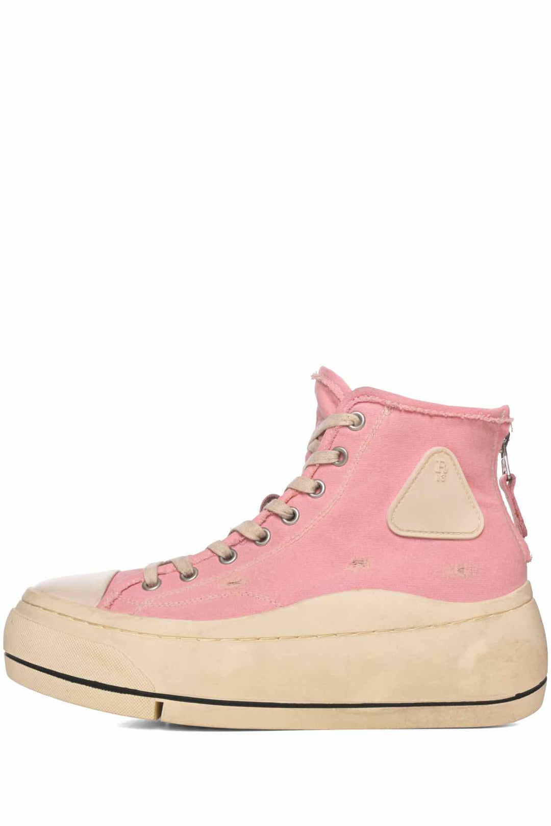 R13 Size 39 Distressed Kurt High Top Sneaker