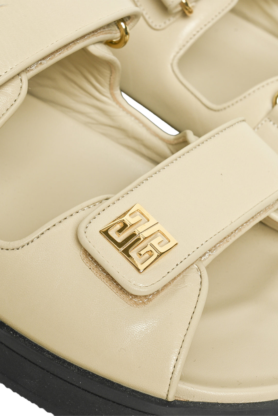 Givenchy Size 38 4G Leather Sport Sandals