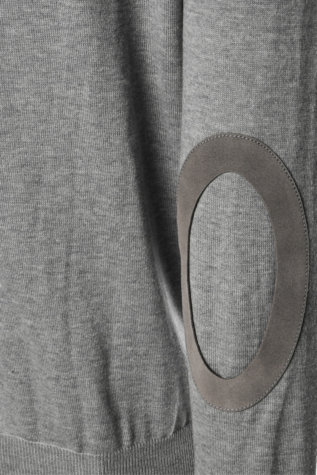 Maison Margiela Size L Men's Leather Elbow Patch Sweater