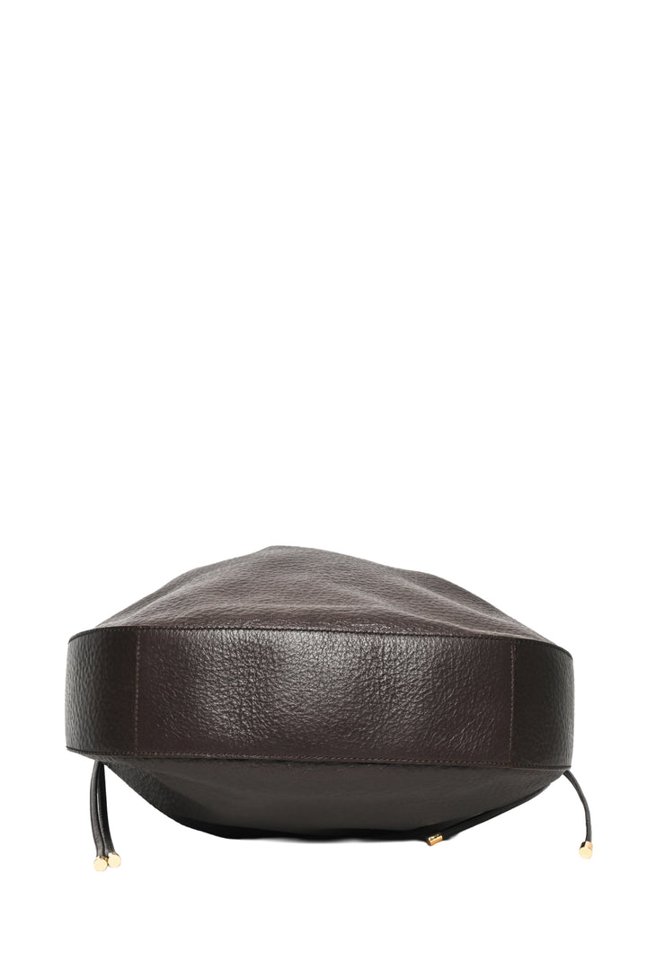 Ulla Johnson Tilda Ruched Leather Hobo