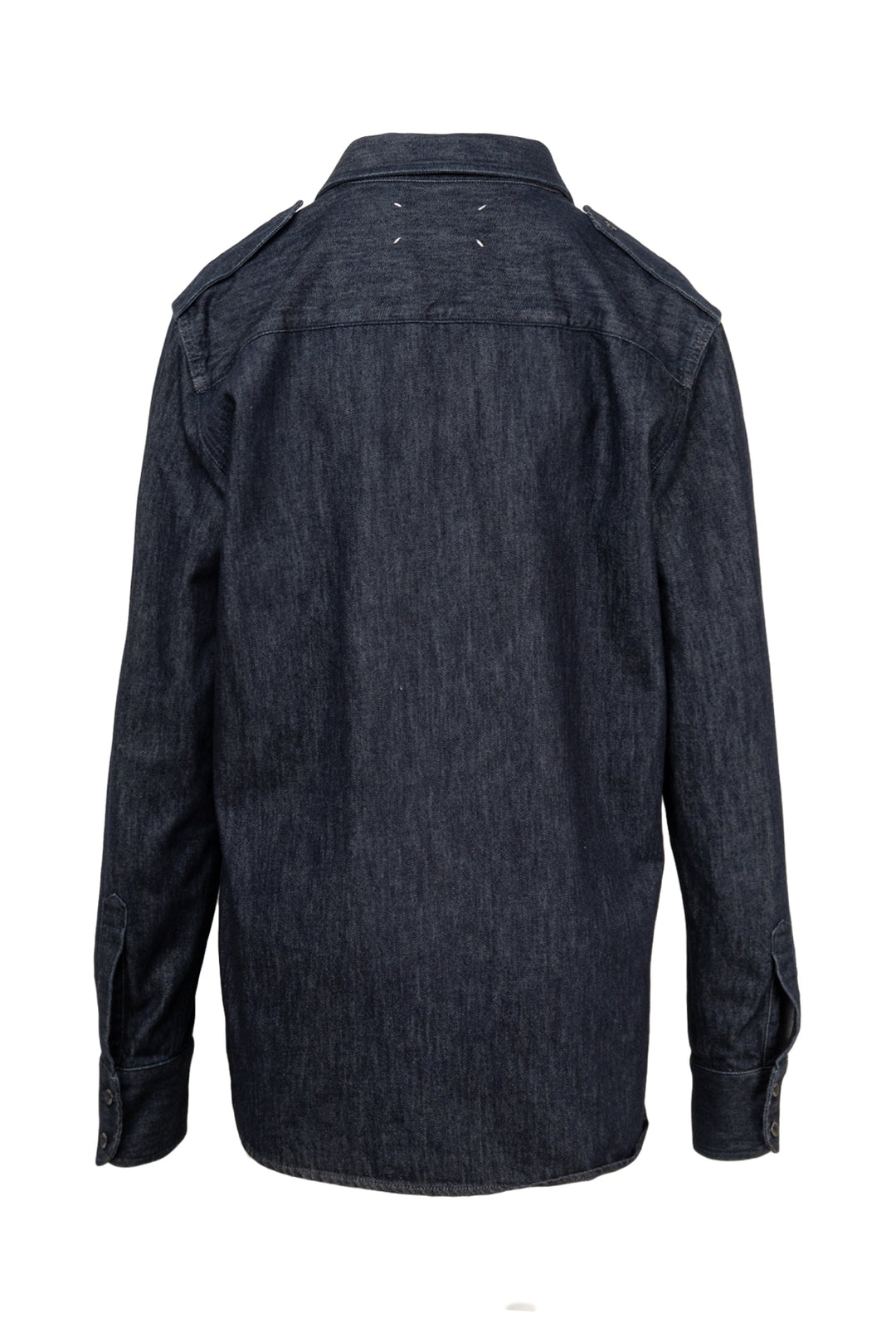 Maison Margiela Size 40 Men's Denim Shirt Long Sleeve