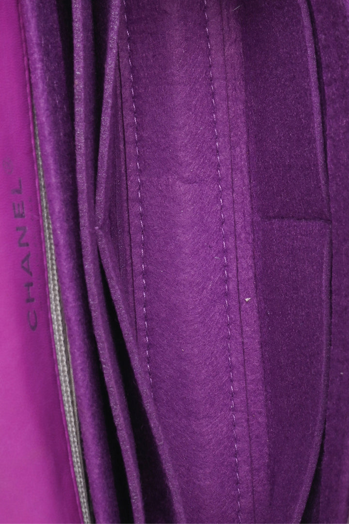 Chanel 2003-2004 Quilted Lambskin Medium Single Flap Shoulder Bag