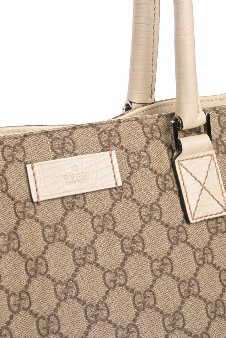 Gucci GG Supreme Large Vertical Tote