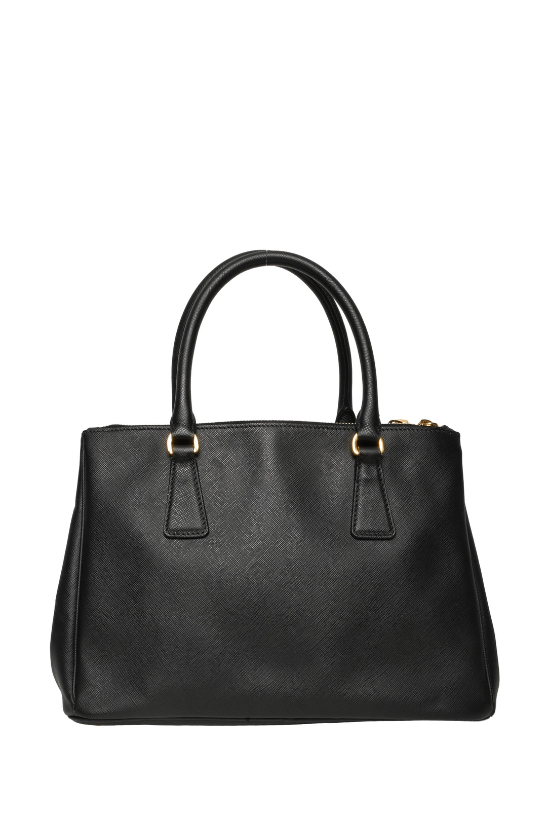 Prada Medium Saffiano Lux Leather Galleria Double Zip Tote