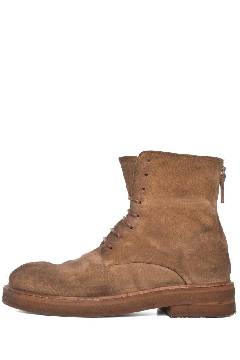 Marsell Size 39 Parrucca Leather Combat Boots