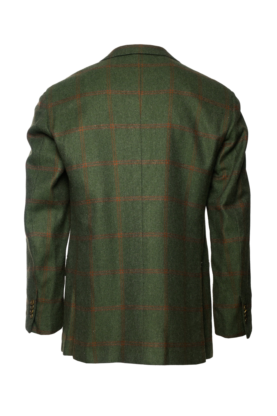Kiton Size 40 Men's Windowpane Cashmere Blazer