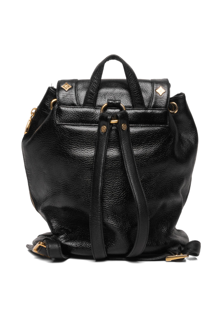 MCM Vintage Leather Studded BackPack
