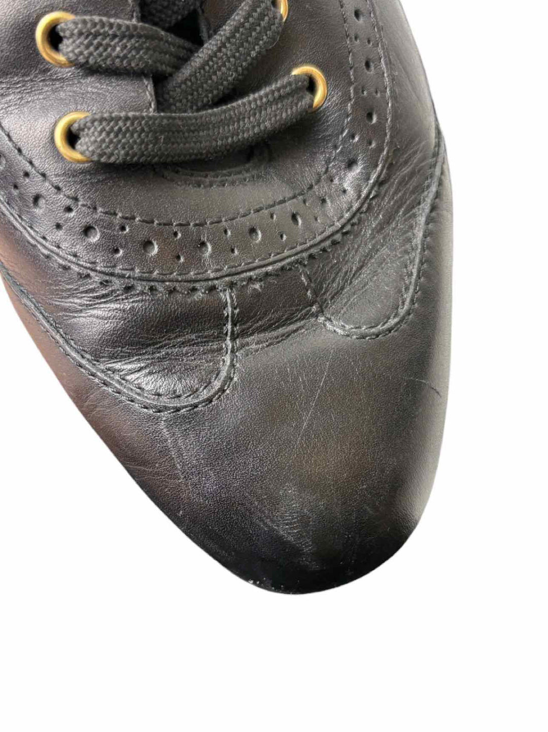 Louis Vuitton Size 38 Leather Brogue Sneaker