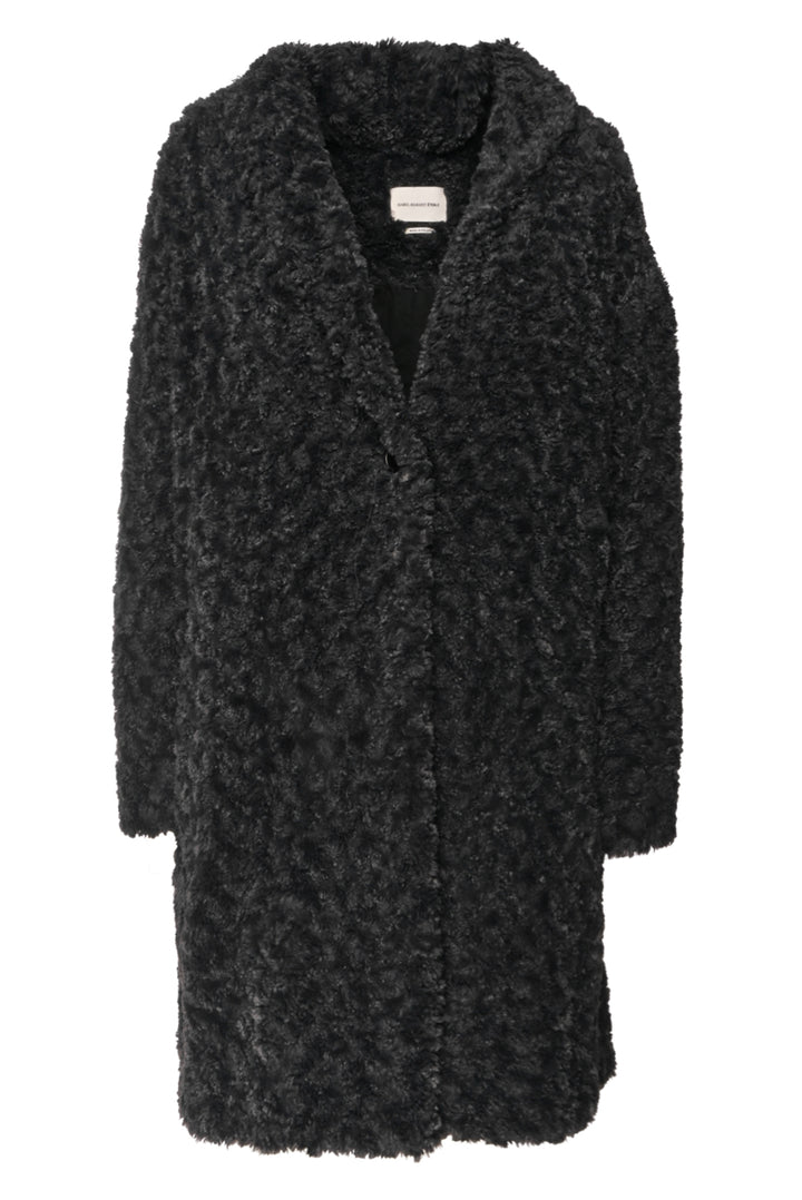 Isabel Marant Etoile Size 38 Faux Fur Coat