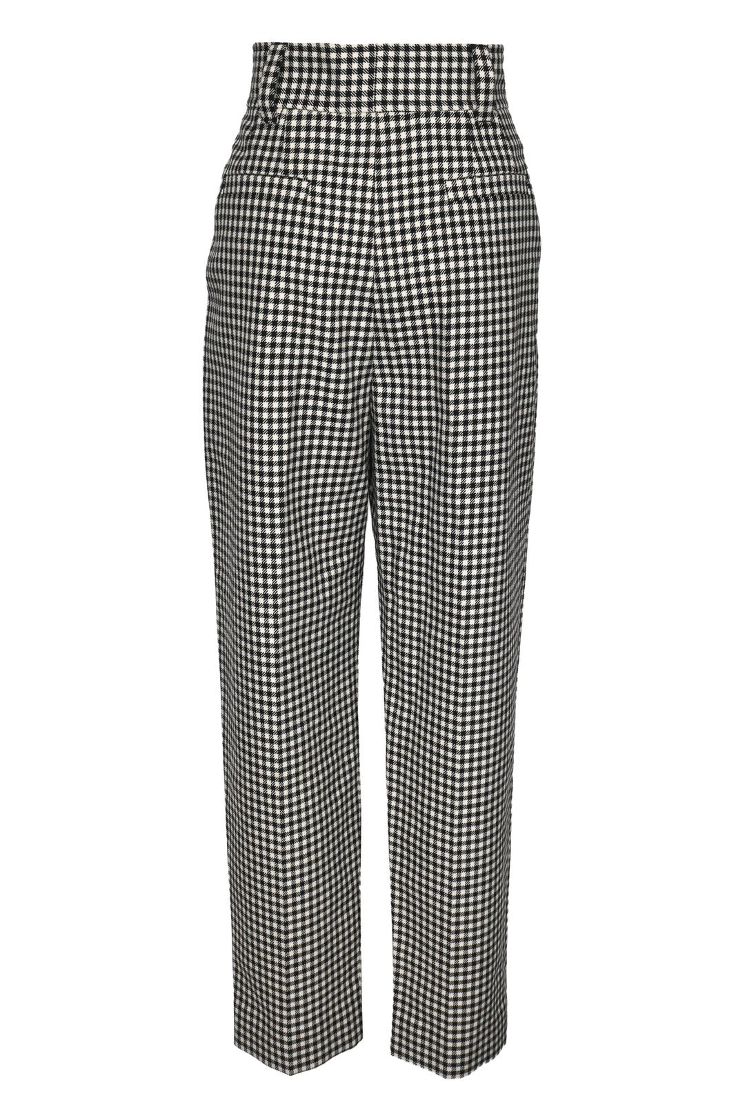 Miu Miu Size 6 2019 Wool Houndstooth Pleated Pants