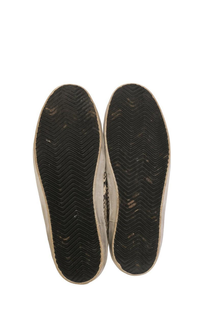 Golden Goose Size 40 Super Star Phyton Sneaker.