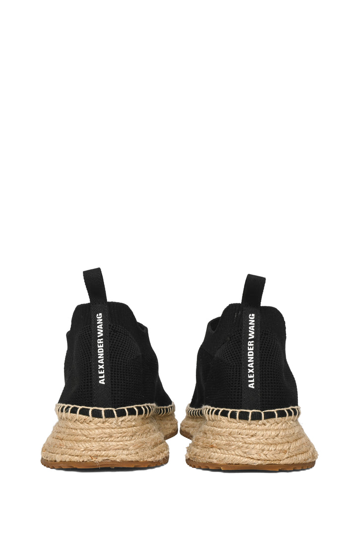 Alexander Wang Size 38 Dylan Low Knit Espadrille Sneaker