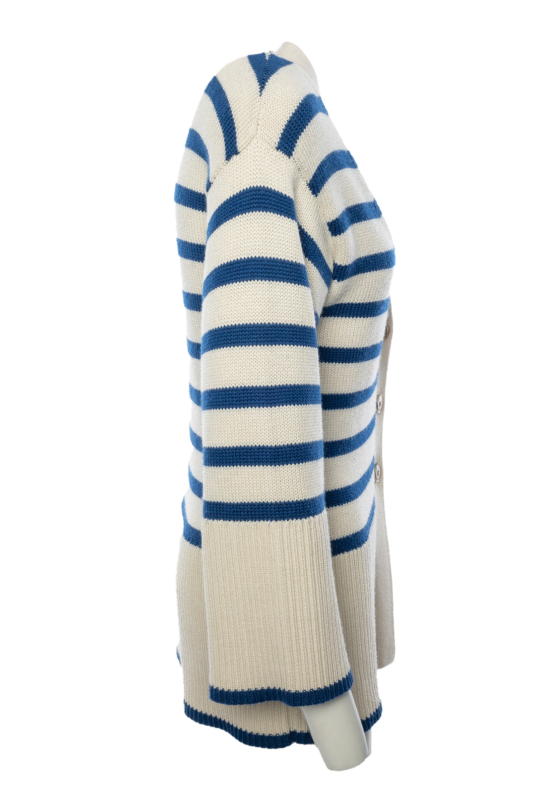 Toteme Size S Striped Cardigan