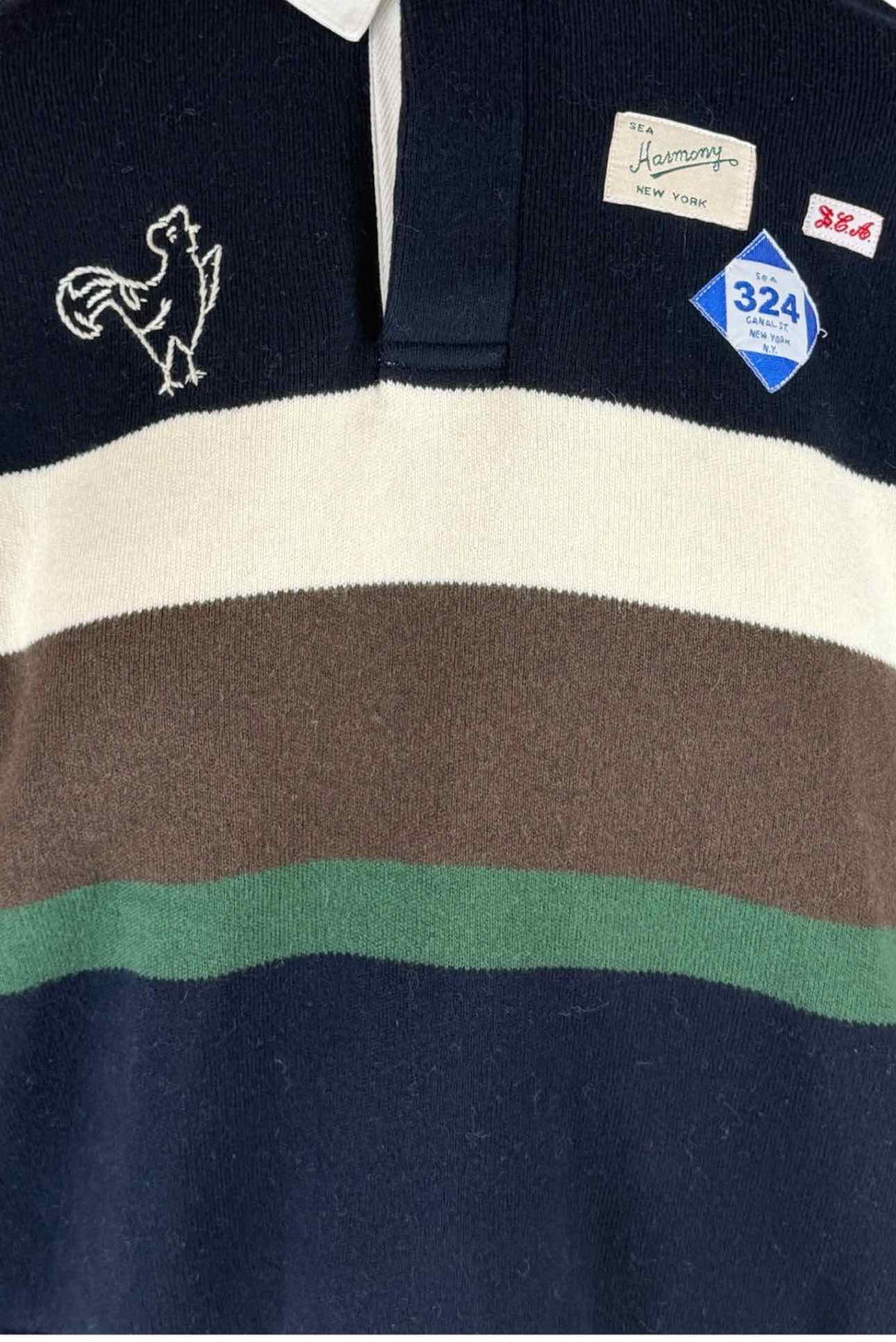Sea New York Size S Arthur Rugby Sweater