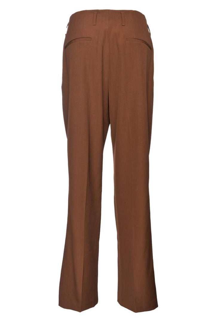 Dries Van Noten Size 42 Straight Leg Wool Pants