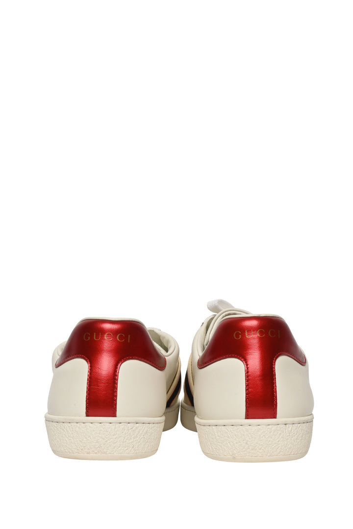 Gucci Size 8.5 Men's Ace Stripe Sneakers